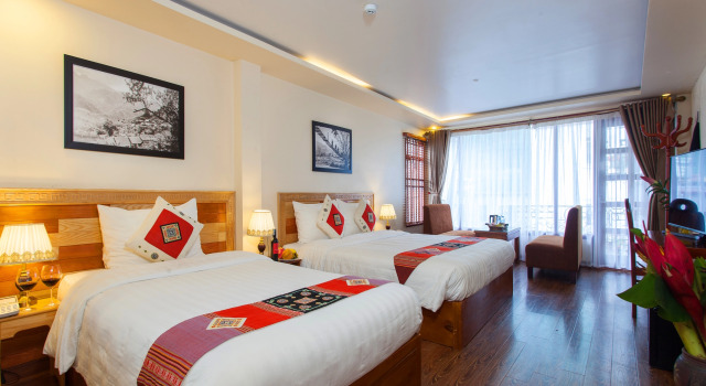 Двухместный номер Стандарт с окном без вида Sapa Centre Hotel