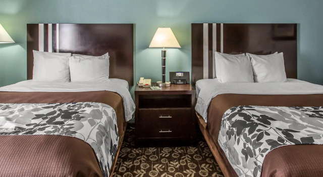 Четырёхместный номер Standard Sleep Inn & Suites West Medical Center