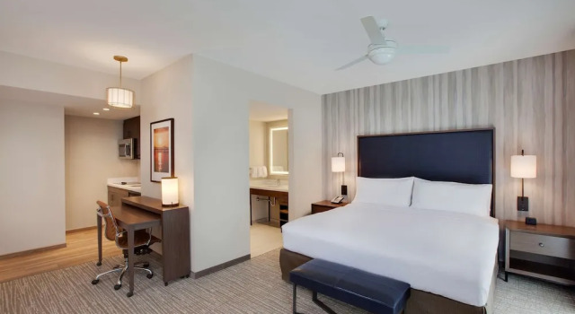 Двухместная Studio Suite Hearing Accessible Homewood Suites By Hilton Louisville Downtown