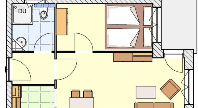 Апартаменты Ferienwohnung Seesternchen 1