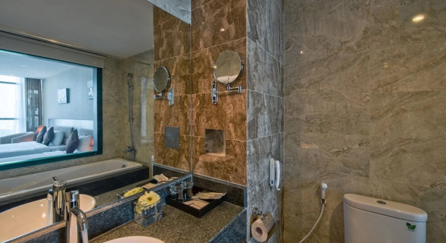 Трёхместный номер Deluxe Muong Thanh Grand Ha Tinh Hotel