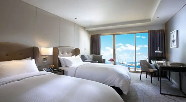 Номер Deluxe с видом на море Paradise Hotel Busan