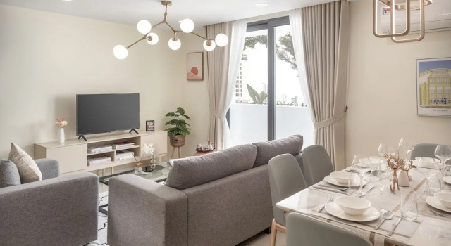 Апартаменты Standard с 2 комнатами TK Central Serviced Apartments