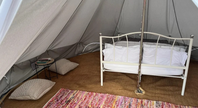 Double Bell Tent Farm Stay, Забронировать Фермерский дом Фермерские дома Англии, Фермерский дом