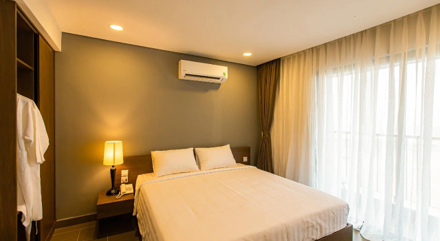 Двухместный номер Deluxe с балконом Bayya Hotel Phu Quoc