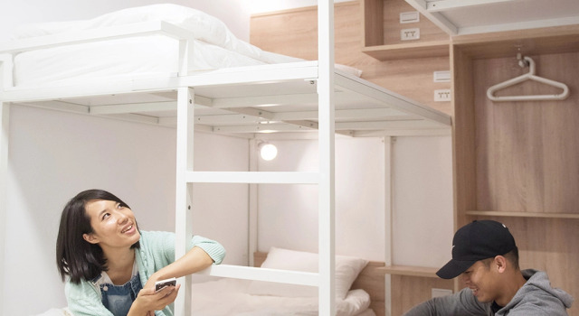 Трёхместный номер Standard OwlStay Flip Flop Hostel - Garden