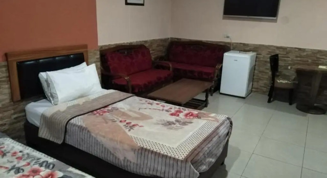 Bett im Wohnheim Amman Palace Hotel