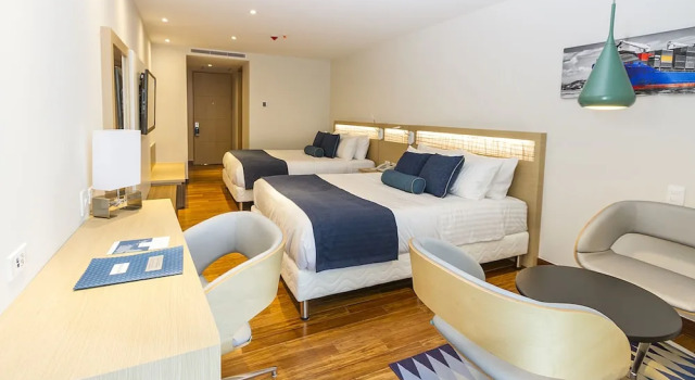 Четырёхместный номер Superior Cosmos Pacifico Hotel