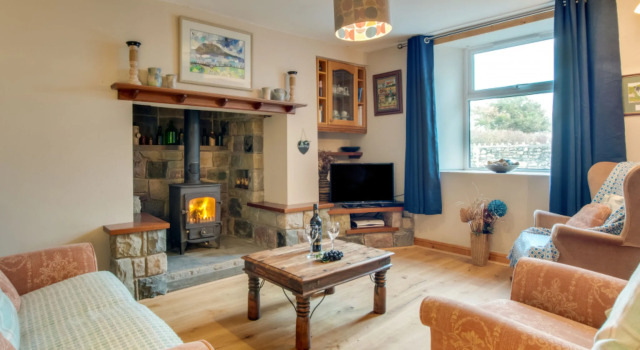 Holiday Home Ffermdy'r Bont, Забронировать Дом для отпуска Виллы Сноудония, Вилла