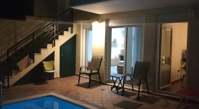Вилла с 2 комнатами с видом на море Hillside Villa, Private Pool , Panorama View & Free Parking 2km from Archaeological Museum