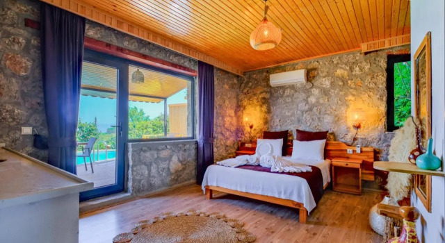 Faralya Yoruk Evi Suite - Adults Only, Rezerwuj Hotel Hotele w Fethiye Area z basenem, Basen