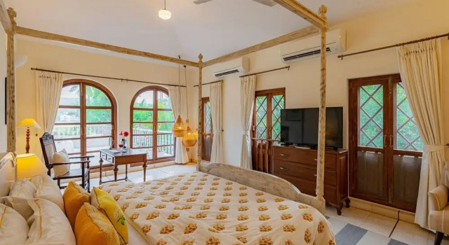 Loto Bianco in Siolim, Prenota Villa Siolim 
