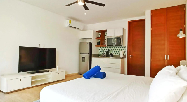 Central Park 103 Cozy and Modern Studio Spa Restaurant Gym, Rezervasyon Tatil Köyü Tulum havuzlu oteller, Yüzme Havuzu