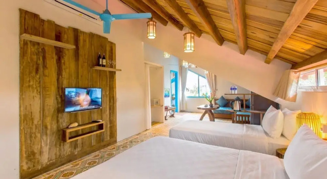 Трёхместный номер Standard Life Beach Villa