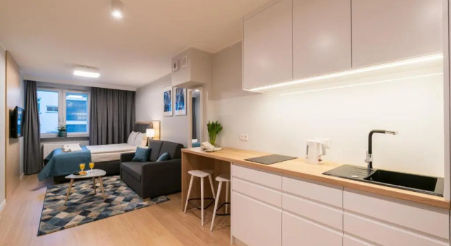 Студия Q17 Apartments Rynek