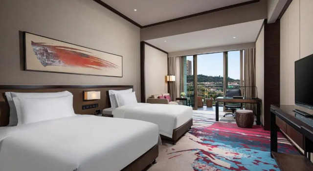 Двухместный номер Deluxe Crowne Plaza Chongqing New North Zone by IHG