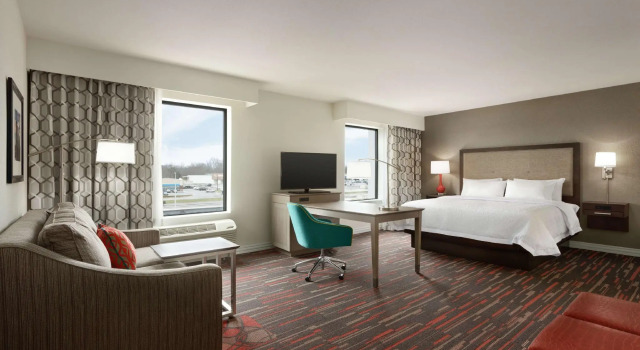 Двухместная студия Hampton Inn & Suites St. Louis/Alton, IL
