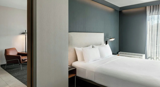 Двухместный люкс с видом на город Courtyard by Marriott Lewiston