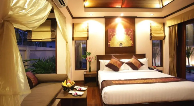 Вилла с небольшим бассейном Kanok Buri Resort