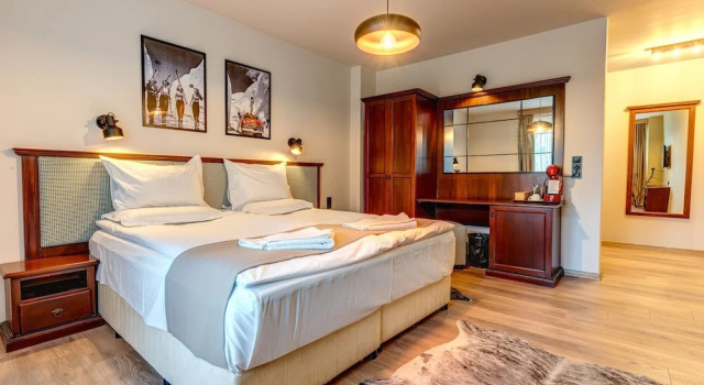 Двухместный номер Standard с балконом и с видом на горы Mountain Lake Hotel