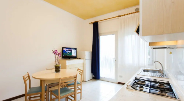 Апартаменты Цокольный этаж c 1 комнатой Residence Marina