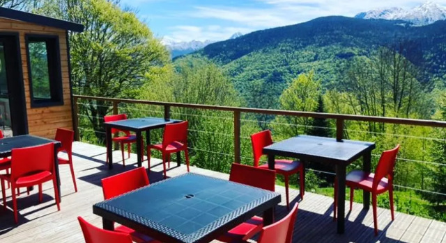 Standard Kahden hengen huone vuoristomaisema Chalet des 3 domaines