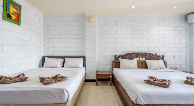 Семейный номер Standard с балконом Ammara Legian By Vilarisi - 8 Minute Walk To The Beach