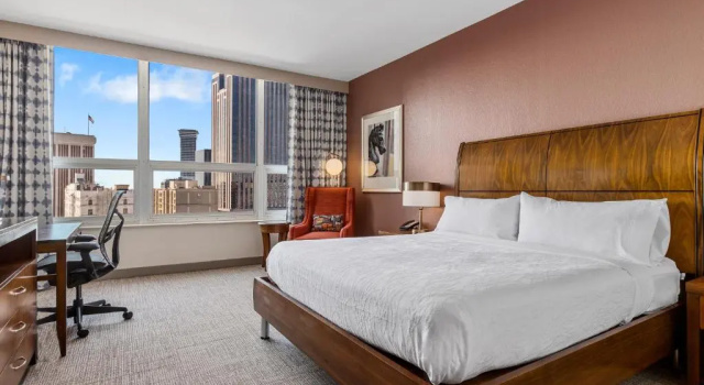 Двухместный номер с видом на город Hilton Garden Inn New Orleans French Quarter/CBD