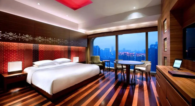 Двухместный номер с красивым видом из окна Andaz Xintiandi, Shanghai, By Hyatt