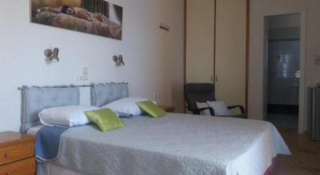 Двухместный номер Standard с балконом и с видом на море Melinas sunset-Nice flat with 2 Rooms,2 Bath with sea view sunset