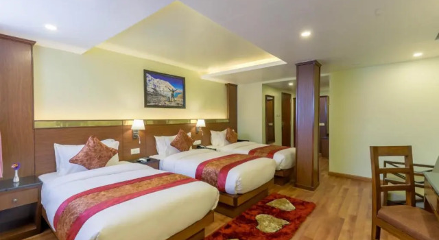 Трёхместный номер Deluxe Thamel Boutique Hotel