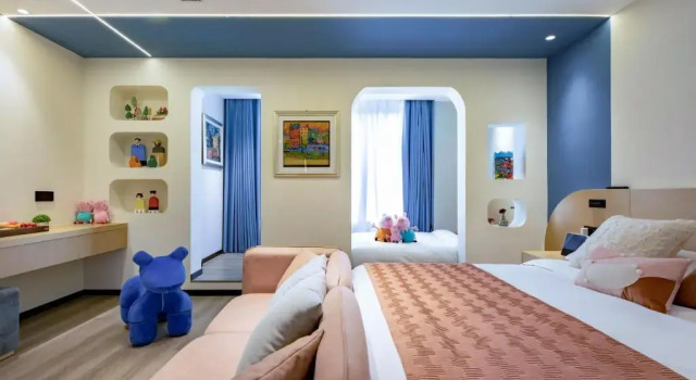 Семейный номер Deluxe Cheng Jin Hotel