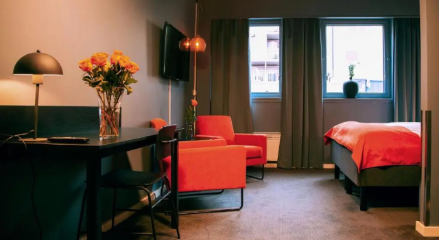 Superior Kahden hengen huone Narvik Hotel Wivel