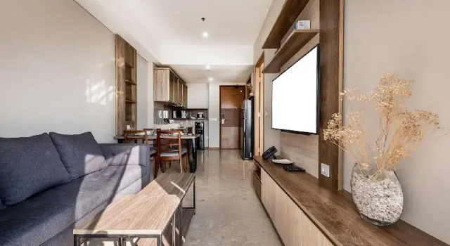 Standard Doppel Zimmer 1 Schlafzimmer mit Balkon und mit Stadtblick Grande Valore Hotel Cikarang