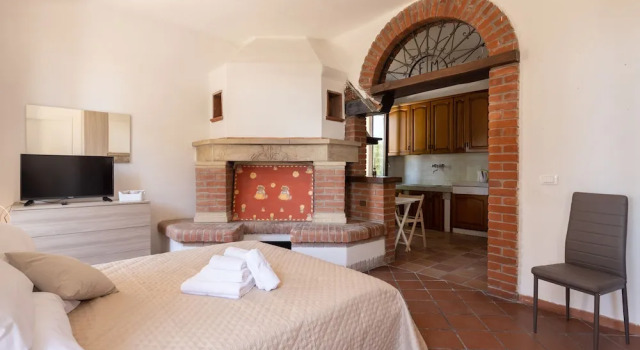 Студия с балконом Villa San Giorgio