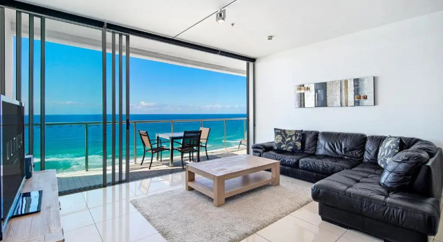 Люкс с 2 комнатами с видом на океан ULTIQA Air On Broadbeach