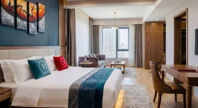 Люкс Premier Heyue Hotel (Taiyuan Changfeng Business District Vientiane City Branch)