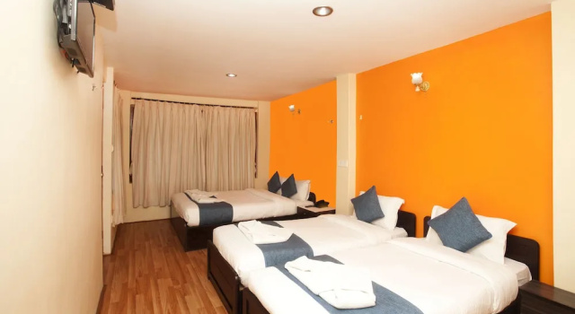 Трёхместный номер Deluxe с 3 комнатами Hotel Green Horizon