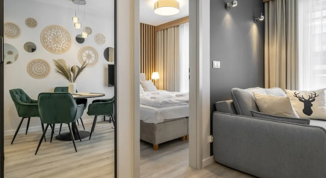 Семейные апартаменты с балконом RentPlanet - Szymony