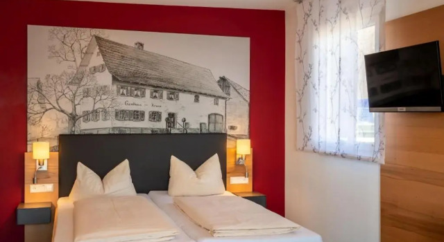 Двухместный номер Standard с балконом Hotel-Gasthaus Krone