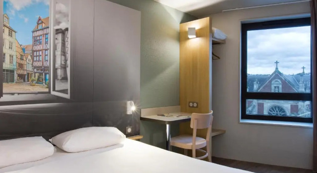 Двухместный номер B&B HOTEL Rouen Centre