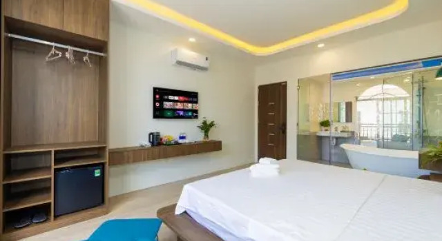 Номер Standard с красивым видом из окна Tiamo Hotel