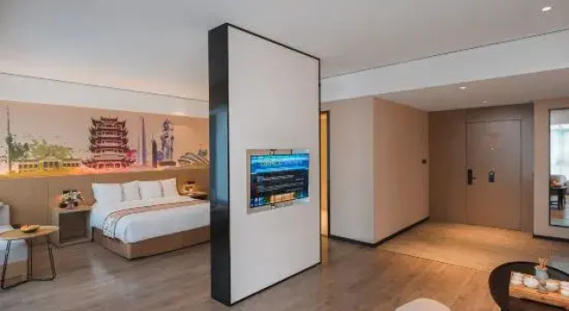Люкс Deluxe Grace Select Hotel (Wuhan Baishazhou Yangsigang Yangtze River Bridge)
