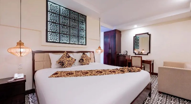 Двухместный номер Superior с балконом Hoi An Canal House Riverside By Haviland