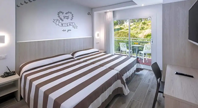 Трёхместный номер Standard с видом на бассейн Hotel Oasis Park Splash