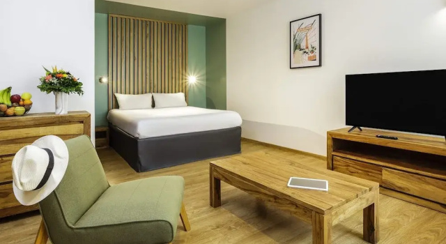 Двухместная студия Aparthotel Adagio Montpellier Centre Comedie