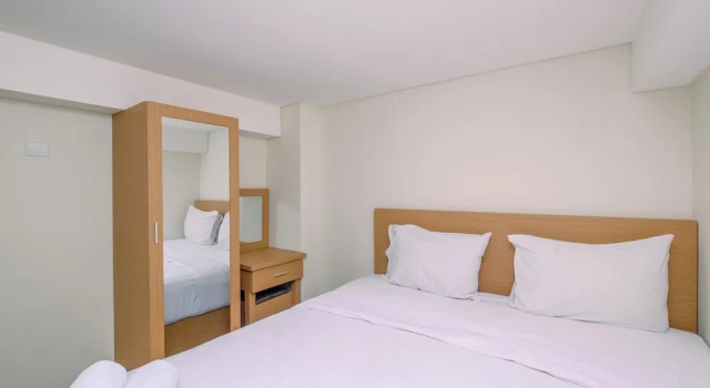 Cozy and Nice Studio Loft Apartment at Apple 1 Condovilla By Travelio, Prenota Appartamento Hotel a Giacarta con piscina, Piscina