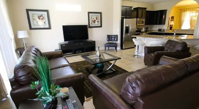Ov3384 - Solterra Resort - 6 Bed 4.5 Baths Villa, Забронировать Курортный отель Отели Давенпорт с парковкой, Парковка