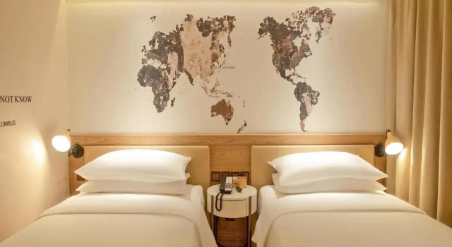 Двухместный номер Standard Kyriad Marvelous Hotel Shanghai Daning lnternational Plaza