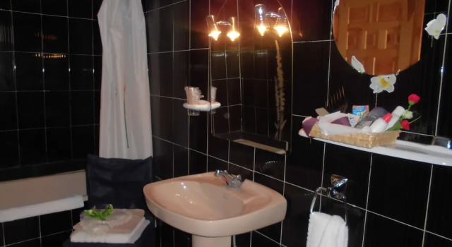 Семейная студия с красивым видом из окна Hostal Restaurante Patio